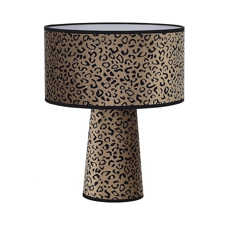 Прикроватная лампа ST-Luce Леопардовый/Леопардовый, Черный E27 1*40W SL1354.614.01 - фото