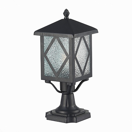 Светильник уличный наземный ST-Luce Черный/Черный, Прозрачный E27 1*60W SL084.405.01 - фото