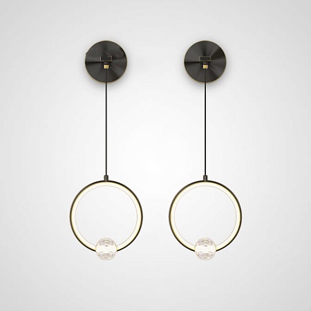 Настенный Светильник Luana Wall Black Imperiumloft 212036-23 - фото