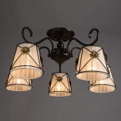 Потолочная люстра Arte Lamp FORTUNA A5495PL-5BR