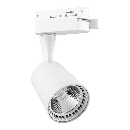 Светодиодный светильник Feron AL100 трековый однофазный на шинопровод 12W 4000K 35 градусов белый - фото