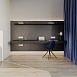 Рамка пластиковая VOLTUM S70 на 3 поста, (белый матовый)