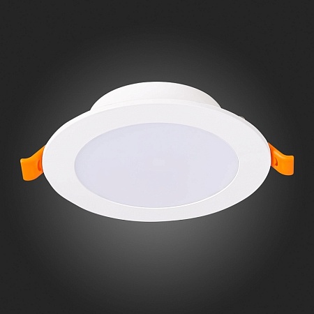 Св-к встр. Белый LED 1*12W 3000K 900Lm Ra80 110° IP20 D120xH30 220-240V ST210.538.12 - фото