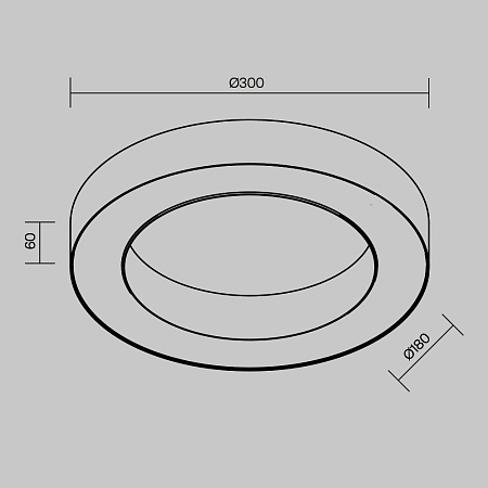 Потолочный светильник Technical C093CL-24W4K-B - фото