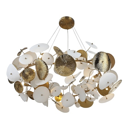 Светильник подвесной ST-Luce Латунь/Белый G9 10*5W 4000K SL1518.303.10 - фото