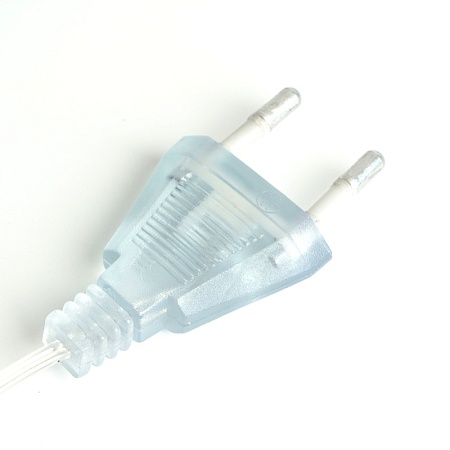 Светодиодная гирлянда Feron CL578 линейная Роса (на плоском проводе) 220V мультиколор c питанием от сети - фото