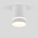 Накладной точечный светильник DLR021 9W 4200K белый матовый Elektrostandard - фото