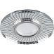 Светильник встраиваемый с LED подсветкой Feron CD979 потолочный MR16 G5.3 прозрачный, хром - фото