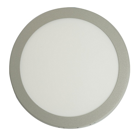 Светодиодный светильник Feron AL504 накладной 12W 4000K серый - фото