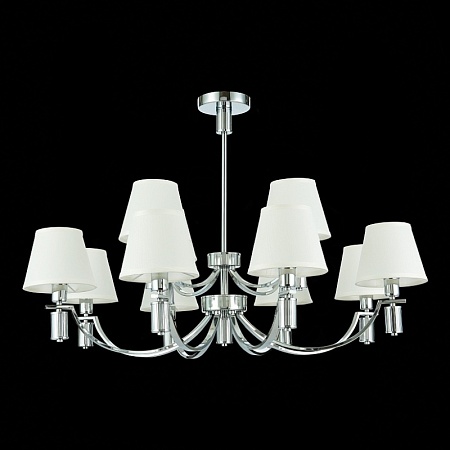 Светильник подвесной Хром/Белый E14 12*40W SLE111303-12 - фото