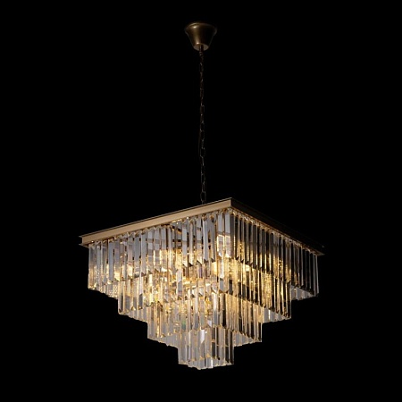 10019/600S Подвесная люстра LOFT IT Prism Clear - фото