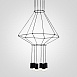 Подвесной Светильник Via Wireflow Polyhedral 0307 Pendan Light Imperiumloft 84532-22 - фото