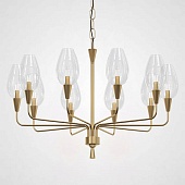 Подвесная Дизайнерская Люстра Viola 10 Прозрачный Imperiumloft 179885-26