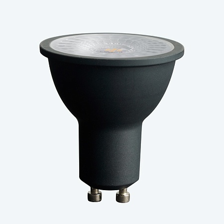 Лампа светодиодная Feron.PRO LB-1607 GU10 7W 175-265V 4000K в черном корпусе - фото