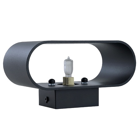 Светильник настенный Feron ML1780 Oval MR16 35W, 230V, G9,15W, чёрный IP20 - фото