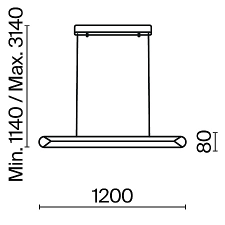 Подвесной светильник Maytoni Motion MOD276PL-L40B3K - фото