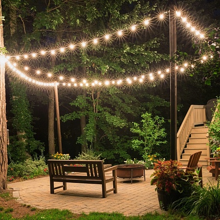 Гирлянда Feron CL50-8 Белт-лайт 230V белый IP65 8м - фото