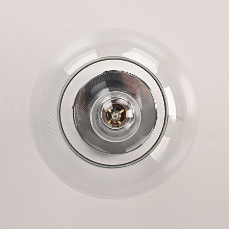 Потолочный Светильник Rh Utilitaire Globe Shade Flushmount Imperiumloft 123674-22 - фото