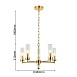 Подвесная люстра Favourite 2673-5P - фото