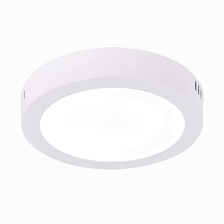 Светильник настенно-потолочный Белый LED 1*12W 3000K 715Lm Ra80 120° IP20 D160xH28 90-2 ST112.532.12 - фото