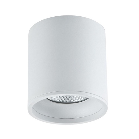 Светильник потолочный Белый LED 1*12W 4000K 840Lm Ra>90 36° IP44 D80xH85 85-265V ST165.542.12 - фото