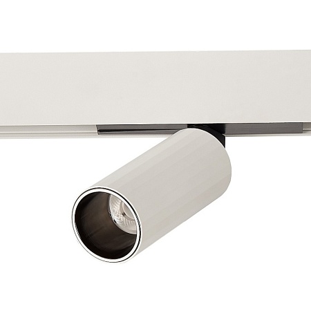 Магнитный трековый светильник Белый LED 1*12W 4000K 700Lm Ra>90 IP20 D50xH173 48VV ST807.546.12 - фото