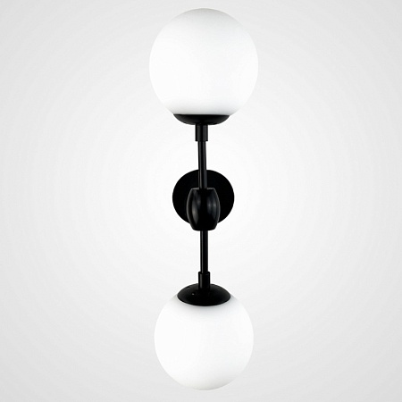 Бра Modo 2 Globes Black And White Glass Imperiumloft 84941-22 - фото