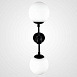 Бра Modo 2 Globes Black And White Glass Imperiumloft 84941-22 - фото