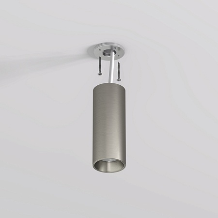 DK2615-DN Накладной светильник SHINE TUBE со светодиодом, D45*H115, IP20, 3000К, 7W, RA?90, темный никель, алюминий - фото