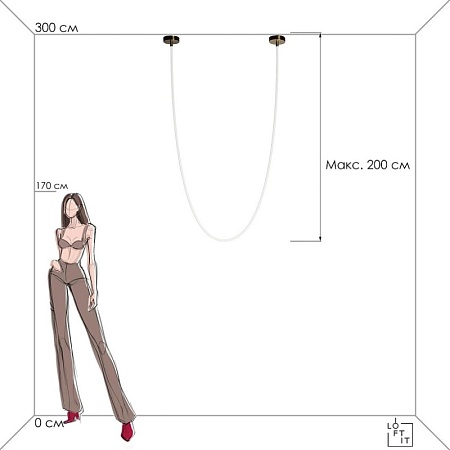 10230/4000 Подвесной светильник LOFT IT Lori - фото