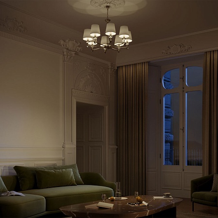 Люстра Maytoni Riverside MOD018PL-06CH - фото