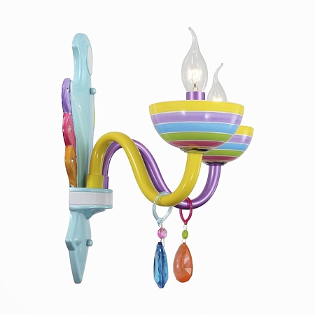 Бра ST-Luce Разноцветный/Разноцветный E14 2*40W SL672.781.02 - фото