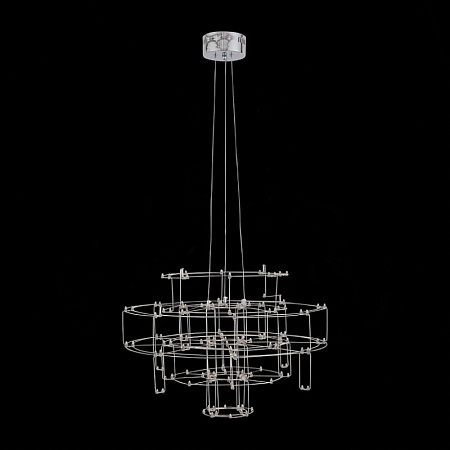 Люстра подвесная ST-Luce Хром/Хром LED 64*0,2W 3200K SL798.103.64 - фото