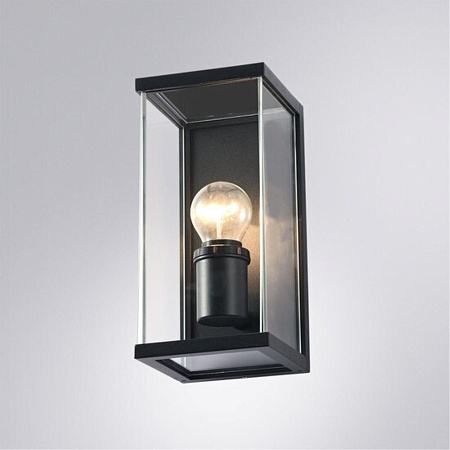 Уличный настенный светильник ARTE LAMP A1632AL-1BK - фото