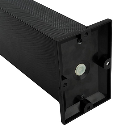 Светильник садово-парковый Feron.ONE DH0808-P, столб,  GU10 220-240V, черный пластик - фото