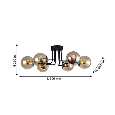 Потолочный светильник F-Promo 2344-6U - фото