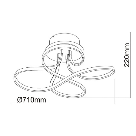 Светильник de markt DeMarkt Аурих 496015302 - фото