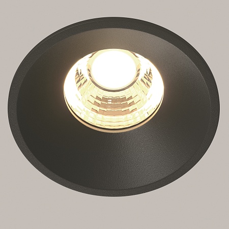 Встраиваемый светильник Technical Round DL058-7W3K-B - фото