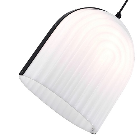 Светильник подвесной ST-Luce Черный/Белый E27 LED 1*7W SL1302.403.01 - фото