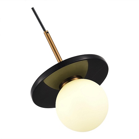 Светильник подвесной ST-Luce Латунь/Латунь, Черный G9 LED 1*5W 4000K SL1191.343.01 - фото