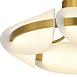 Светильник потолочный ST-Luce латунь/белый LED 1*45W 3000K SL1304.302.45 - фото