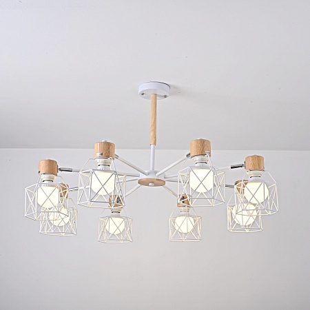 Потолочная Люстра Corf B3 White 8 Lamps Imperiumloft 189481-26 - фото