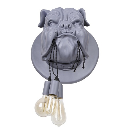 10177 Grey Настенный светильник LOFT IT Bulldog - фото