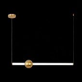 Светильник подвесной ST-Luce Золотистый/Золотистый, Белый LED 1*18W 4000K SL1222.203.01