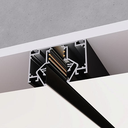 ST1047.529.02 Профиль для монтажа 48 под натяж. потолок ST-Luce Белый L 2000мм (Заглуш внеш 2 в ком) SKYLINE 48 - фото