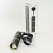Светильник потолочный Feron ML1868  Barrel ZEN levitation на подвесе MR16 35W, 230V, чёрный, золото 55*180 - фото
