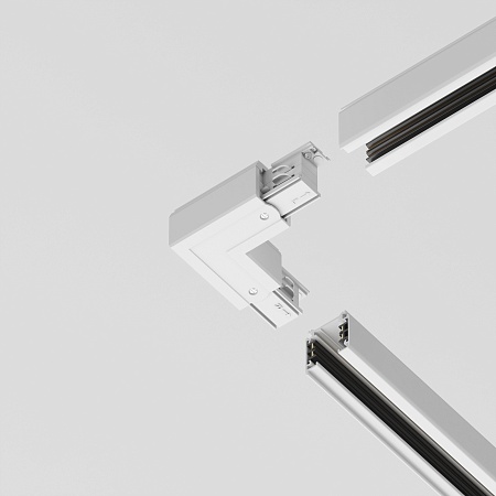 Трековая система Technical накладная трехфазная белая 300x300 TS-L-300-TR029-3-26W4K-S-W