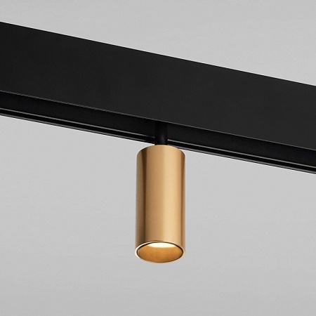 Трековый светильник 5W 4200K Cantors латунь Slim Magnetic 85036/01 - фото