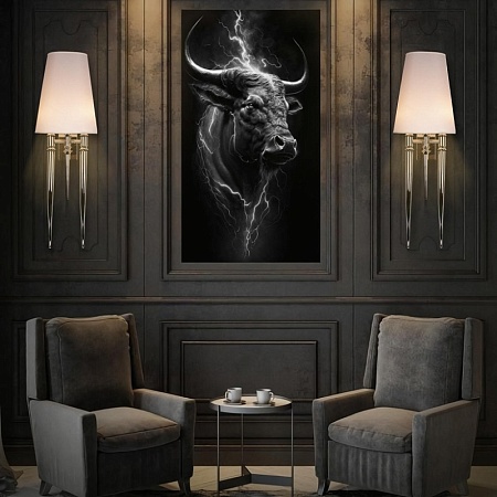 10207W/L Chrome Настенный светильник LOFT IT Brunilde - фото