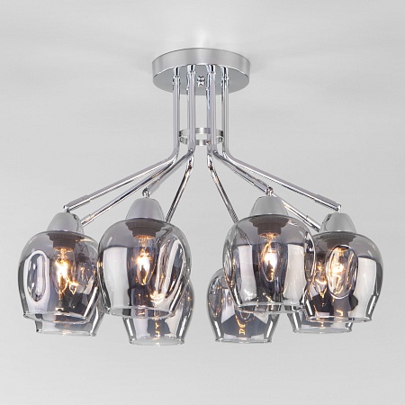 Потолочный светильник Eurosvet 30164/8 хром - фото